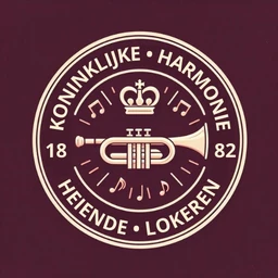 Logo Koninklijke Harmonie Heiende Lokeren