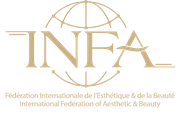 Logo Fédération internationale de l'Esthétique - Cosmétique - International Federation of Aestheticians - Internationale Föderation der Kosmetikerinnen